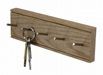 Key Rack Oak - 5 Peg Baytree Interiors > Home