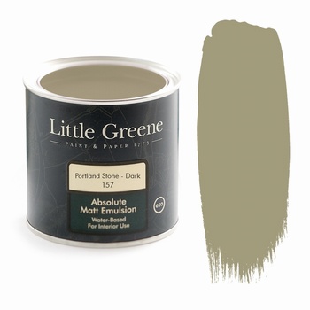 Little Greene Paint - Portland Stone Dark (157) Little Greene > Paint