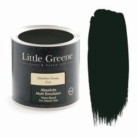 Little Greene Paint - Obsidian Green (216)